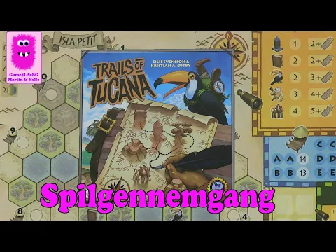 Trails of Tucana, Spilgennemgang med regler og første indtryk #flipogskriv #familiespil