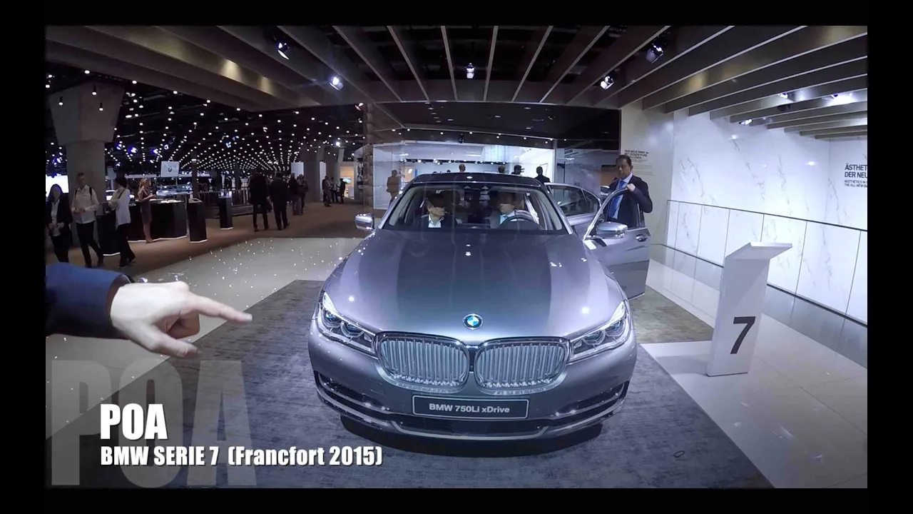 BMW Série 7 - Salon de Francfort 2015