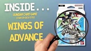 Gundam Card Game Starter Deck Wings of Advance ST02 | Inside with João Ricardo Ep787