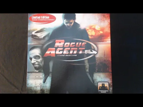 Rogue Agent Unboxing