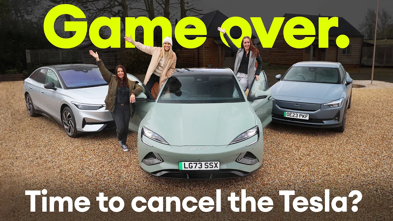 2024 VW ID.7 vs BYD Seal vs Polestar 2. Time to cancel the Tesla? | Electrifying.com