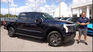 Is the 2023 Ford Lightning Lariat a BETTER truck to buy than a Chevy Silverado RST EV?