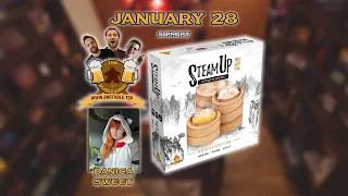 Steam Up Deluxe Edition with Danica Sweet - The Board & Barrel - !help !bingo !rules