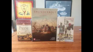 Unboxing Thunderbolt GMT Games on Smitty's Game Channel