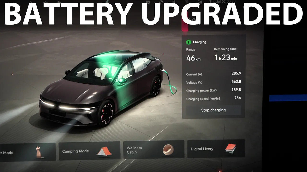 Zeekr 7GT charging test