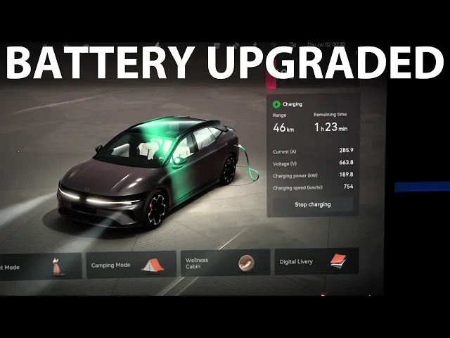 Zeekr 7GT charging test