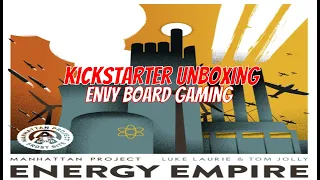 Manhattan Project Energy Empire New Edition Kickstarter Unboxing