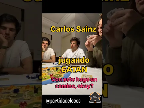 ¿ya conoces Catan? juego de 1995 diseñado por Klaus Teuber. mirá nuestro tutorial. #carlossainz #f1