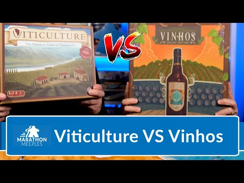 Viticulture VS Vinhos | Board Game Showdown