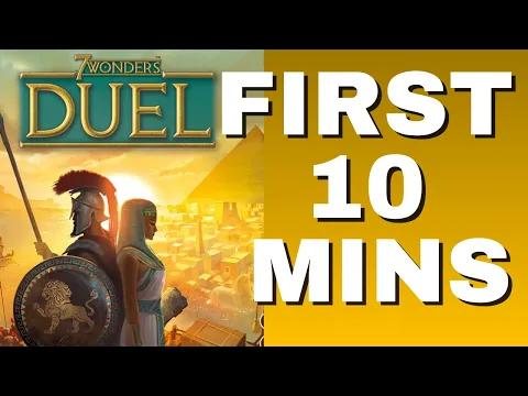 7 Wonders Duel | 10 Minutes to Decide if this Game is for You!