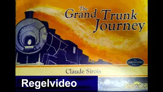The Grand Trunk Journey Brettspiel Regelvideo Deutsch