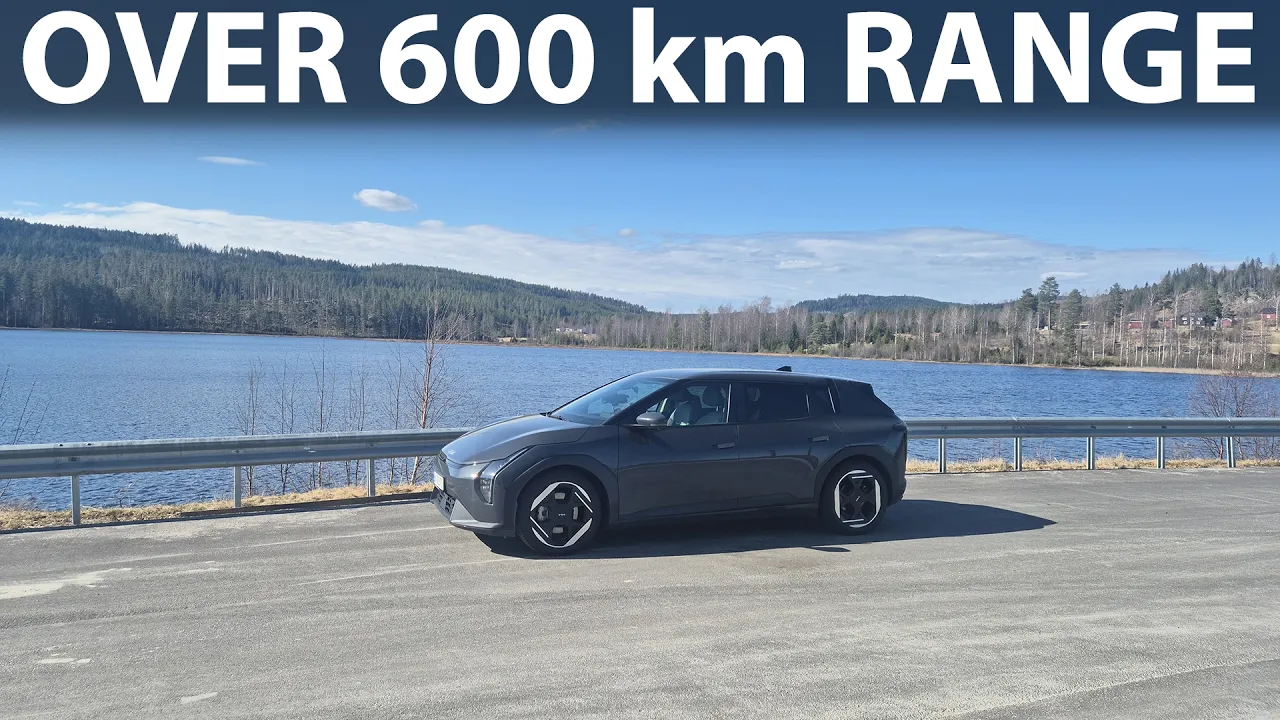 Kia EV4 Long Range Sunday driving