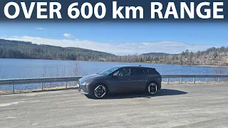 Kia EV4 Long Range Sunday driving