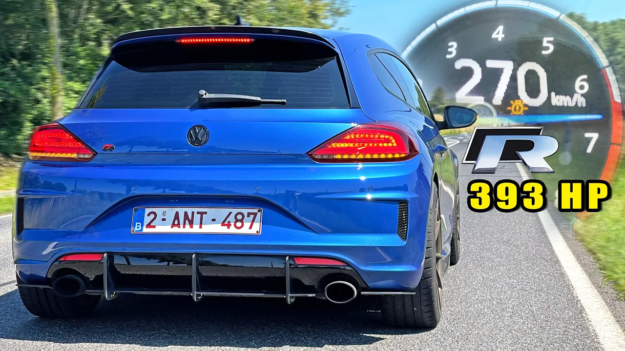 393HP VW Scirocco R | 100-200 TOP SPEED POV & SOUND