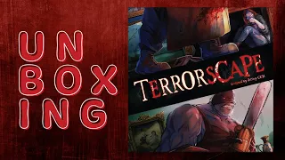 Unboxing Terrorscape, from @icemakes1210, an incredible production hide and seek board game