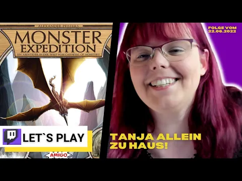 Brettspiel Let´s Play Monster Expedition SOLO Just Chatting (Twitch Aufzeichnung 2022)