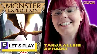 Brettspiel Let´s Play Monster Expedition SOLO ⭐ Just Chatting (Twitch Aufzeichnung 2022)