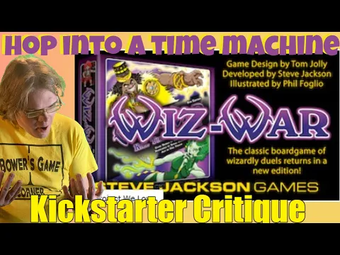 Wiz-War 9th Edition - Kickstarter Critique Review