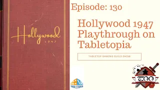 Hollywood 1947 Playthrough on Tabletopia