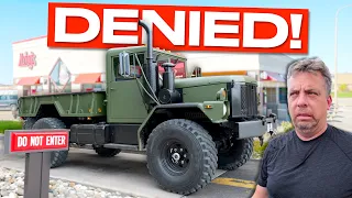Top Speed Run: I Drive My Military Truck to Arby's As Fast As Possible!