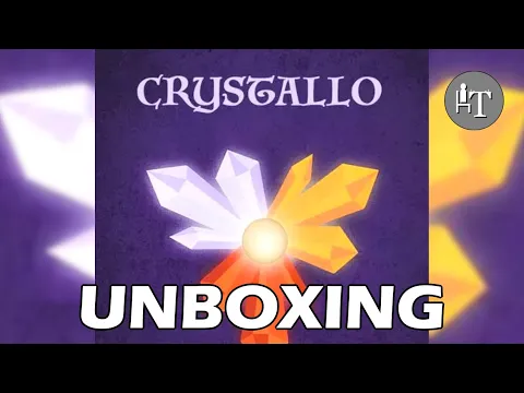 Crystallo Board Game - Unboxing - Barnes & Noble Exclusive Edition