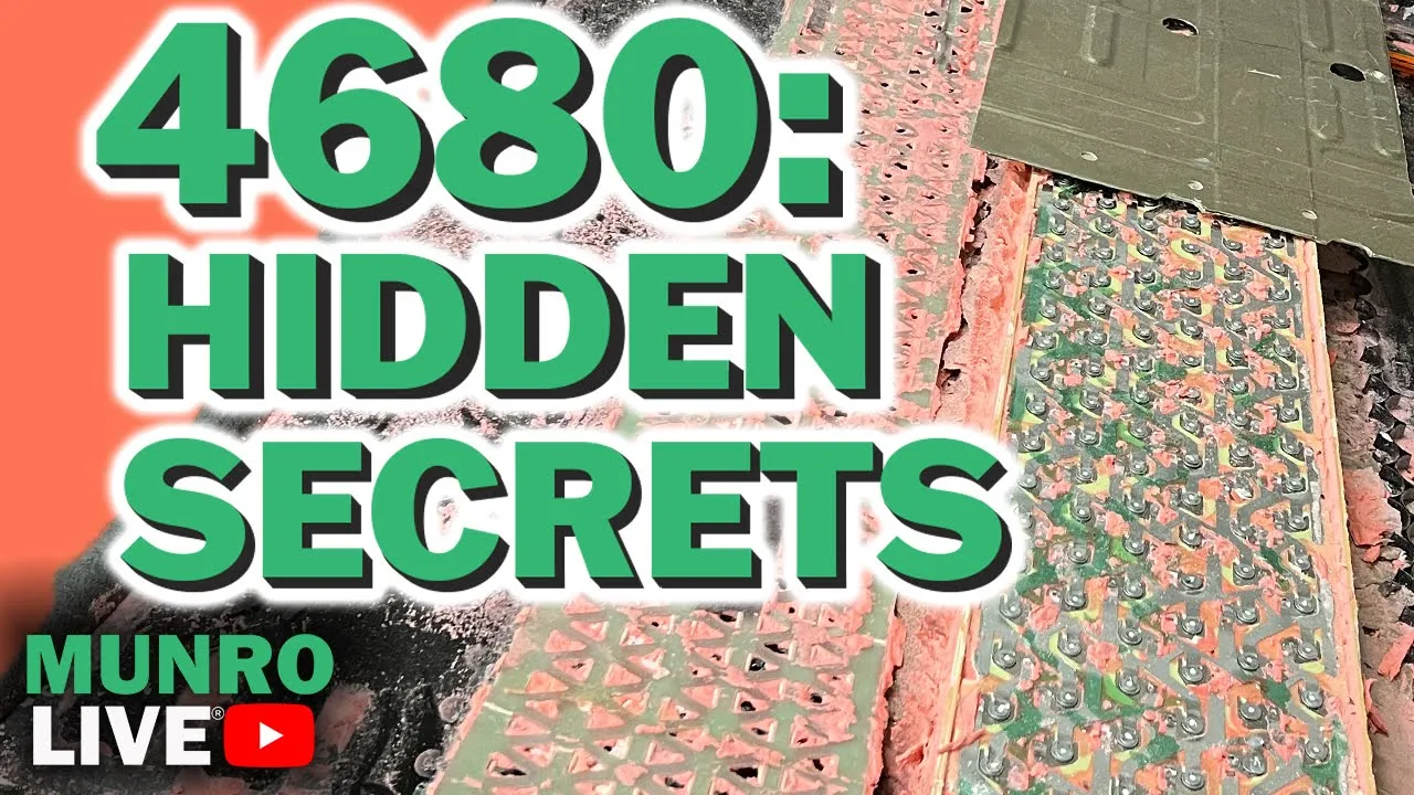 Sandy's first time reviewing the fully disassembled 4680 pack!