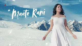 Maate Rani Music Video | Sanah Moidutty | Telugu Pop | Latest Telugu Music Videos