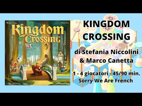 Kingdom Crossing (gioco da tavolo) - Tutorial italiano