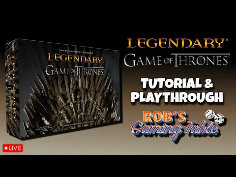 Legendary: Game of Thrones Deck Building Game Tutorial & Playthrough