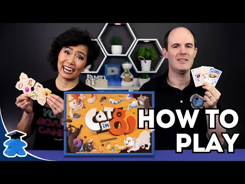 Cat In 8 - Official How to Play. Complete, Clear, Concise Board Game Tutorial.