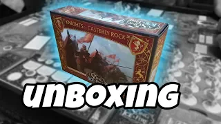 A Song of Ice and Fire: Knights of Casterly Rock - Unboxing