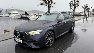 Mercedes-AMG E 53 Hybrid 4MATIC+, Rålekker familiebil med smilgaranti