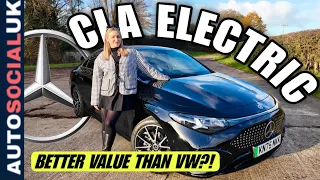 Mercedes CLA Electric – 483 Mile Range & 320kW Charging! Full Review