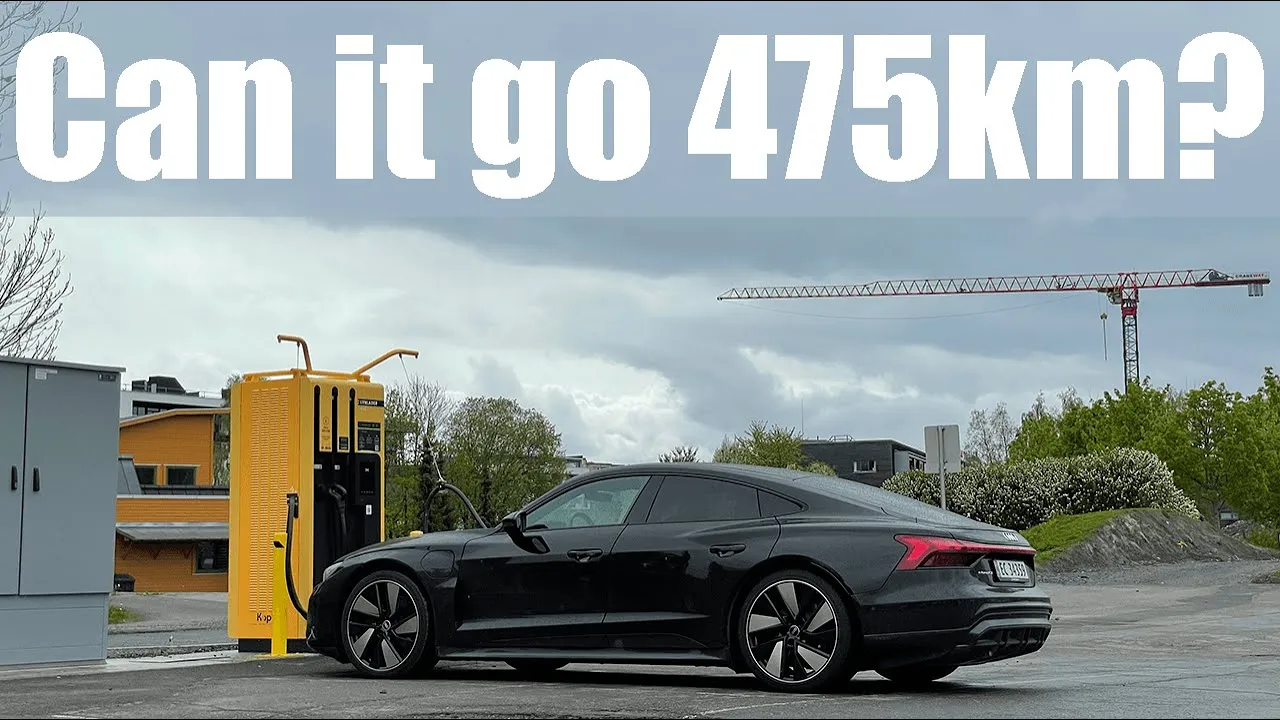 I drove the Audi E-Tron GT down to 0% | This is what happened AND this is how far I got!