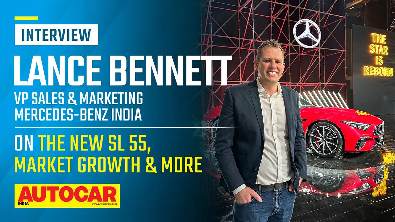 Lance Bennet on the launch of the new SL 55, market growth and more | Interview | Autocar India