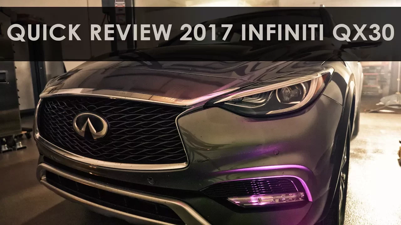 Quick Review | 2017 Infiniti QX30 | Whatever You Want it to Be