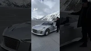 It's Audi’s biggest secret, but we got to check it out…👀 #audi #conceptcar #supercar