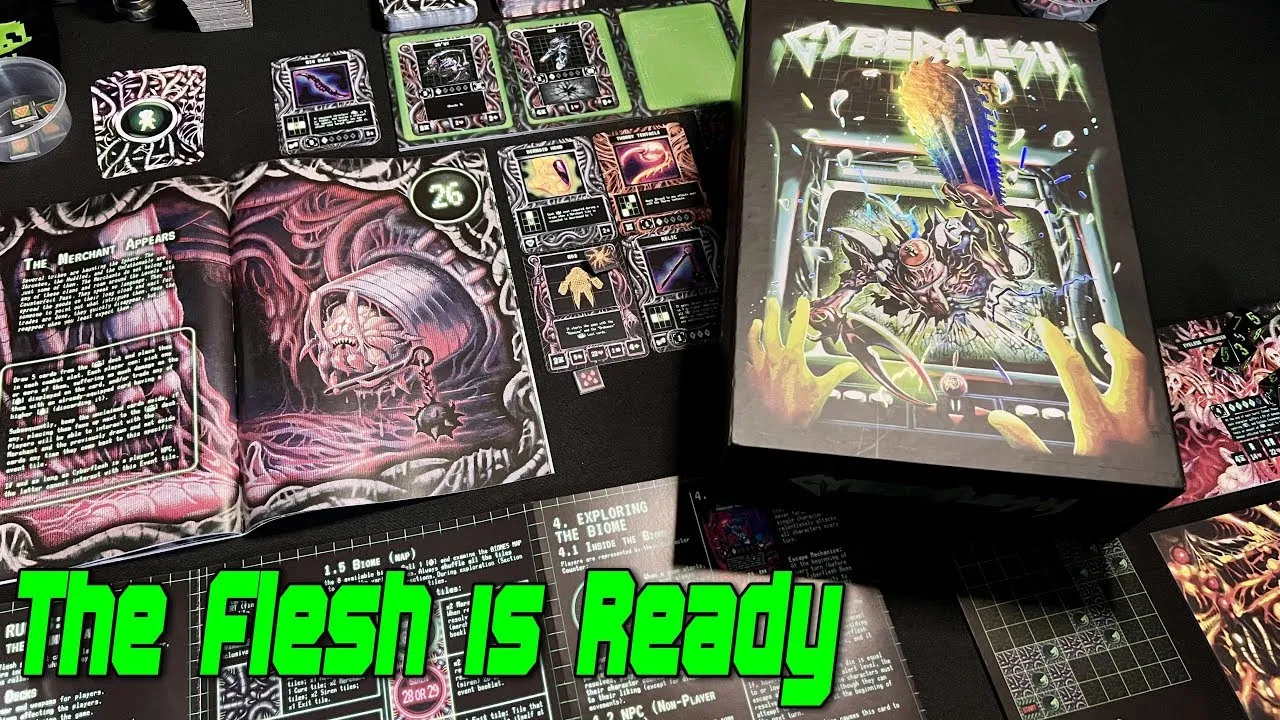 Cyberflesh - Review with Game Play Example