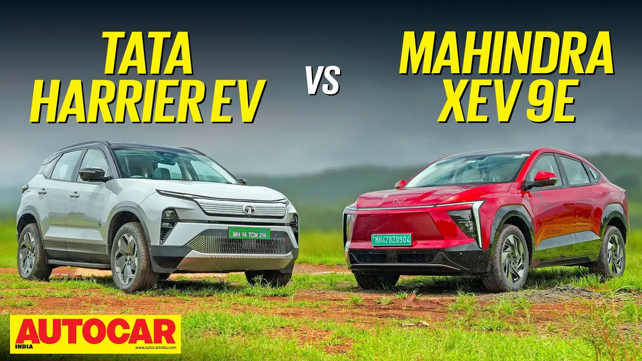 Tata Harrier EV vs Mahindra XEV 9e - Which is the better Rs 30 lakh electric SUV? | Autocar India