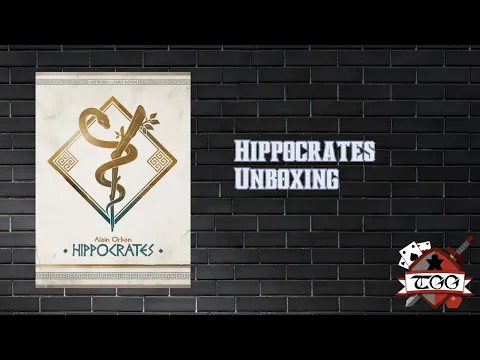 Hippocrates Board Game Unboxing