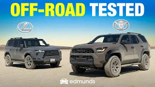 Lexus GX 550 Overtrail vs. Toyota 4Runner TRD Pro: Off-Road Comparison Test