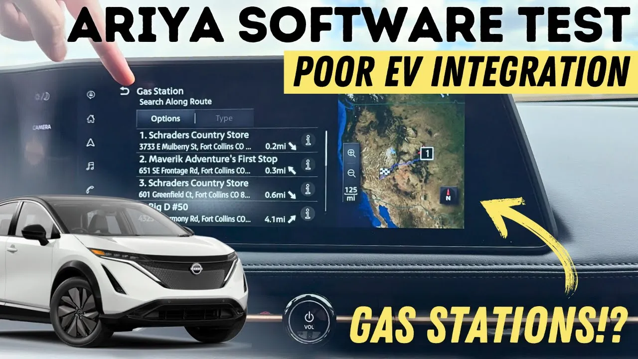 The Nissan Ariya Has Frustrating Software Simply Not Made For An EV