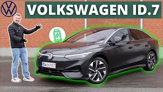 Derfor er ID.7 den mest gennemførte ELBIL fra VW... Volkswagen ID.7 TEST