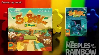 All the Games with Steph: Sobek 2-Players + Expansion Treasures of the Pharaoh