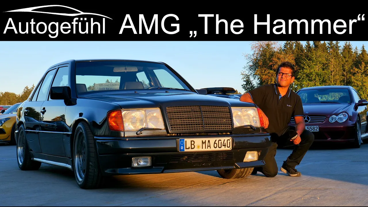 Mercedes 300 E 6.0 V8 AMG „The Hammer“ REVIEW W124 (1988) - Autogefühl