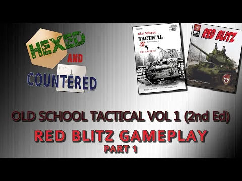 Old School Tactical & Red Blitz Expansion (2nd Edition) - Gameplay (Part 1)