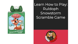 The Purge: #4801 Rudolph the Red-Nose Reindeer: Snowstorm Scramble Game: Learn How to Play