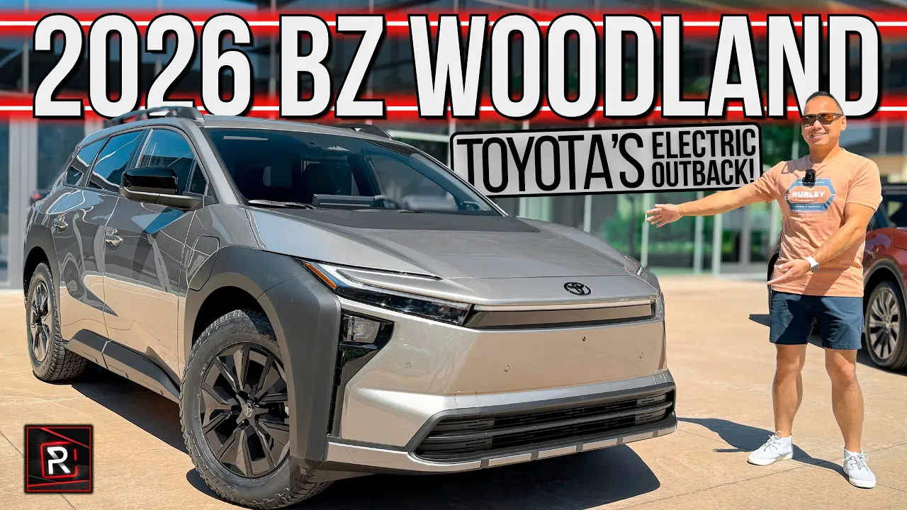 The 2026 Toyota bZ Woodland Is A Stylish Wagon-Like SUV With Subaru Outback Vibes