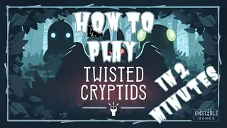 How To Play Twisted Cryptids In 2 Minutes!!