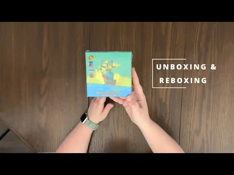 Sail Board Game - Unboxing and Reboxing - What's in the Box?